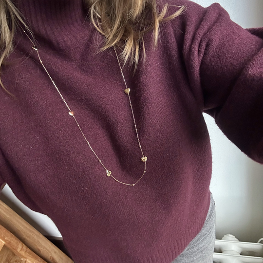 Ketting Small hearts