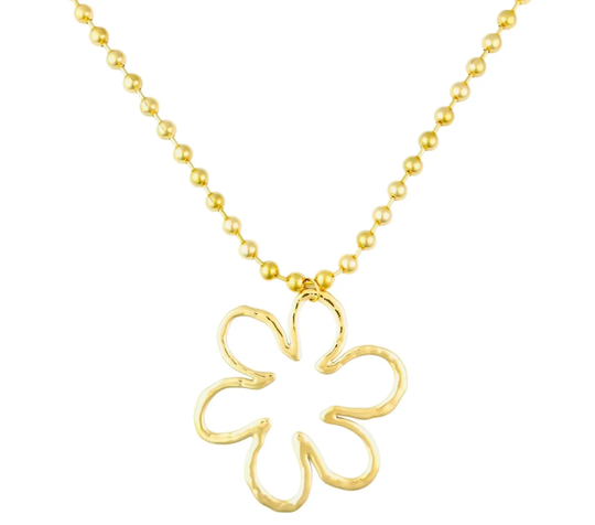 Ketting open flower