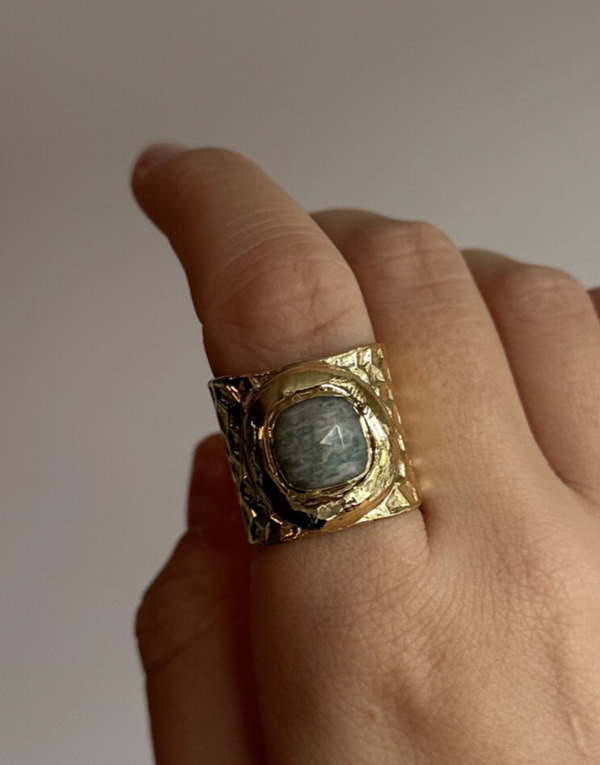 Ring Natuursteen Grijs