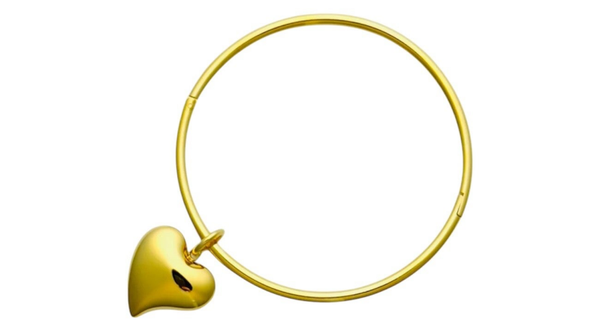 Armband Hanging heart bangle