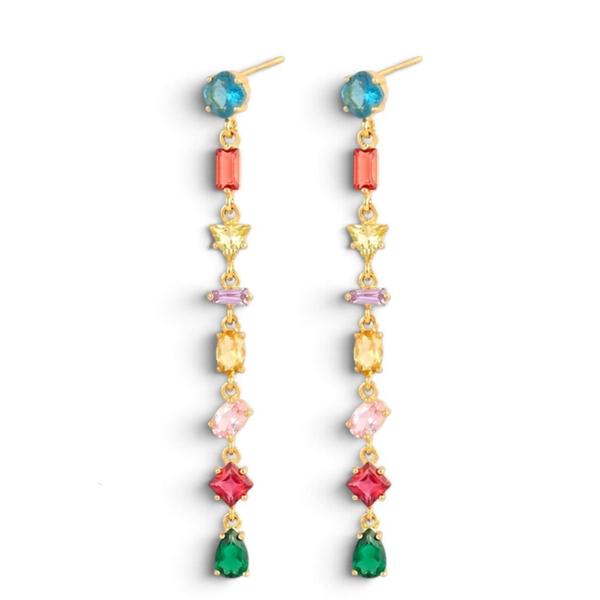 Multicolor Drop Earrings