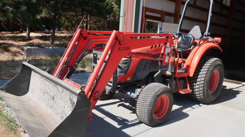 Kioti tractor included with 40 acre forestland