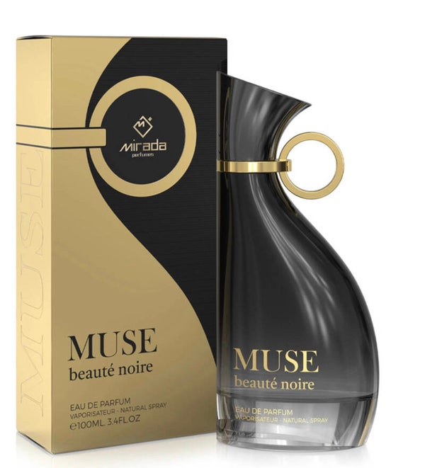 MUSE BEAUTE NOIR-Eau de Parfum Femenina Seductora, Intensa y Sofisticada