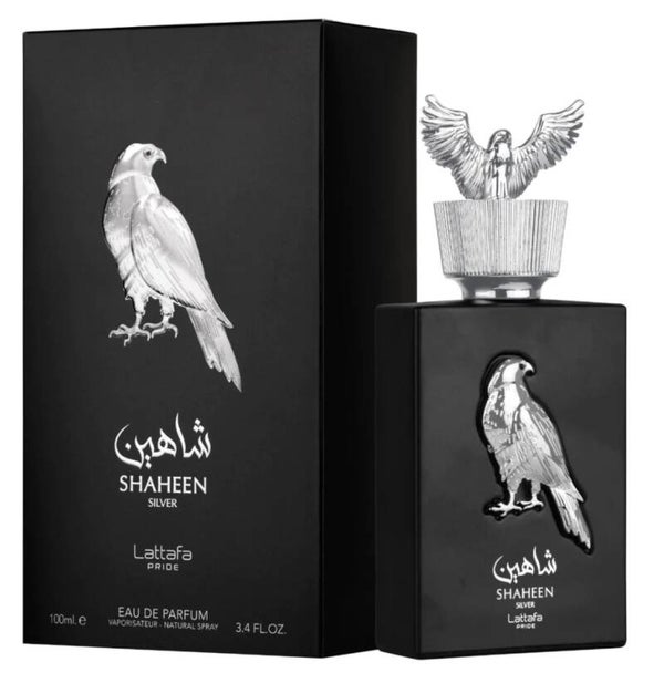 SHAHEEN SILVER- Lattafa Fragancia Moderna con Bergamota y Ámbar