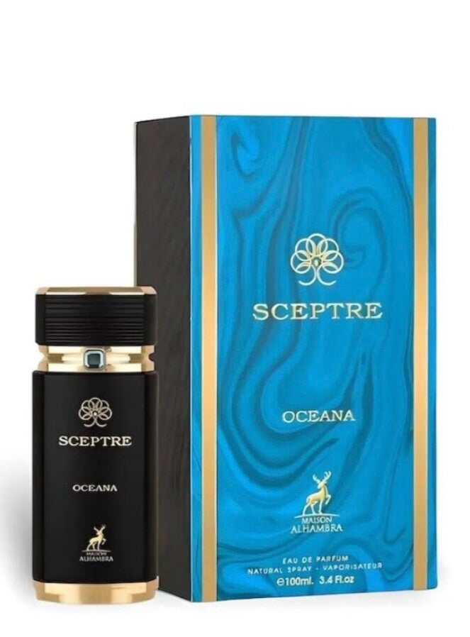 SCEPTRE OCEANA– Maison Alhambra Perfume Unisex Oriental Ambarado con Vainilla y Oud