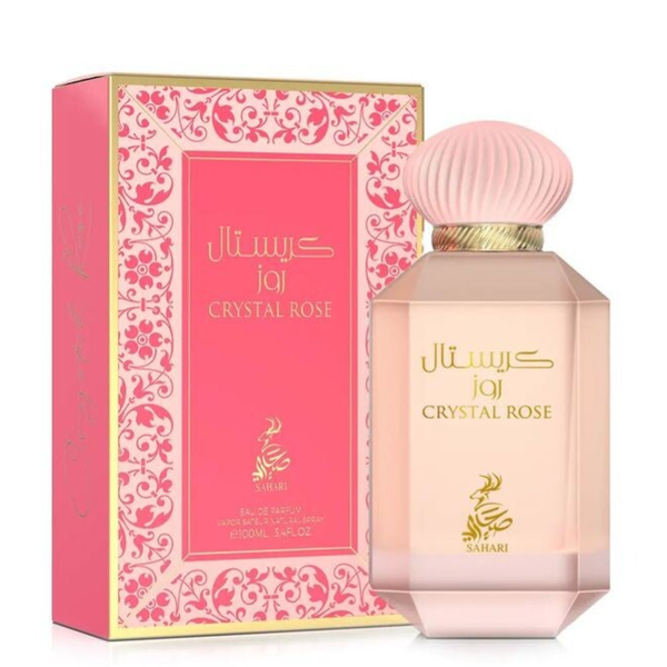 CRYSTAL ROSE-Elegancia Floral con un Toque Oriental