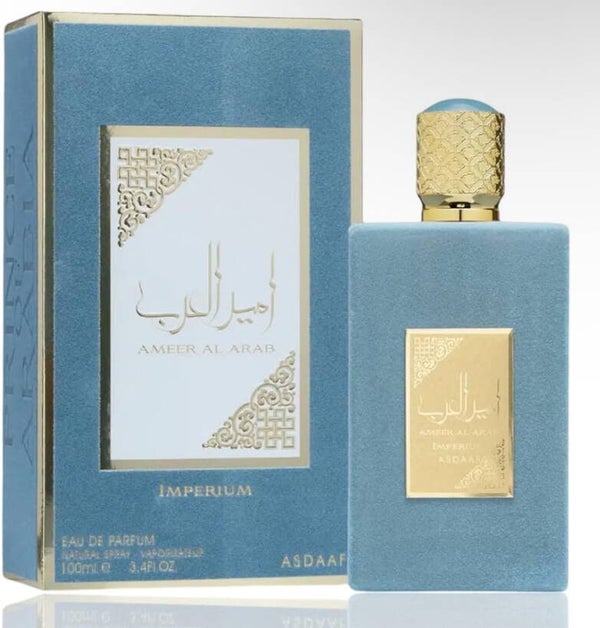 AMEER AL ARAB IMPERIUM-Asdaf Parfum Unisex Oriental Amaderada, Fresca y Sofisticada – Elegancia y Poder