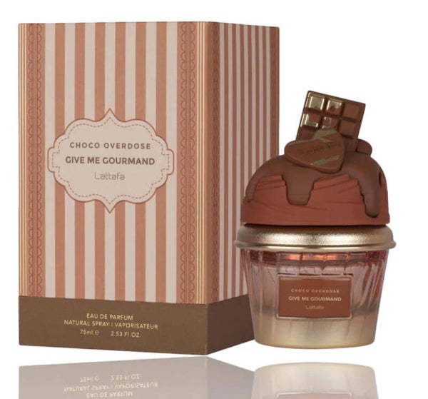 CHOCO OVERDOSE GIVE ME GOURMAND -Lattafa perfume cremosos y deliciosamente dulces