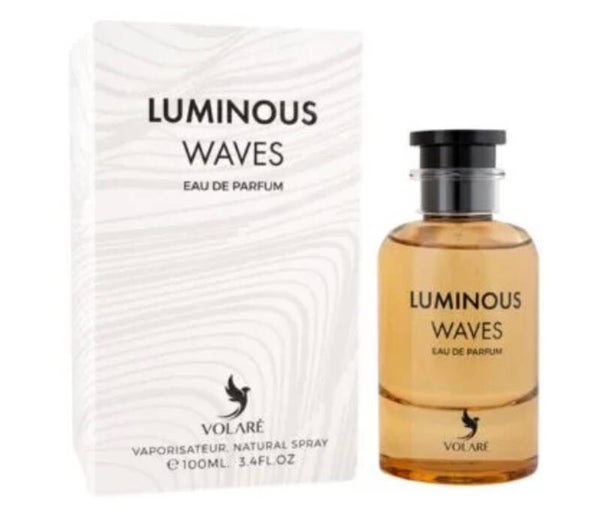 LUMINOUS WAVES VOLARE-esencia refrescante, dinámica y envolvente