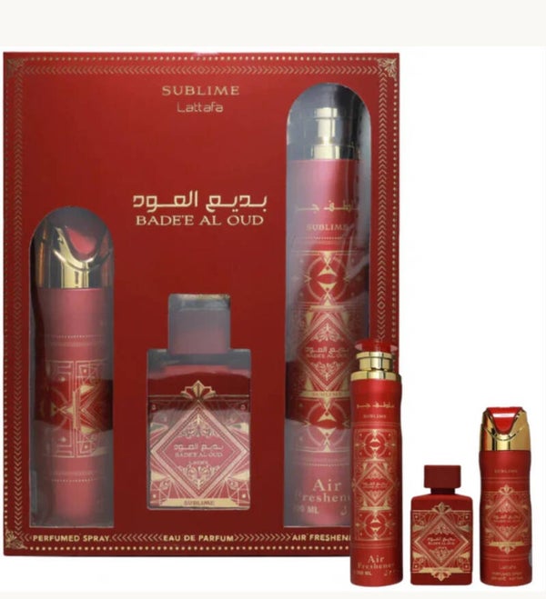 PACK BADEE OUD SUBLIME