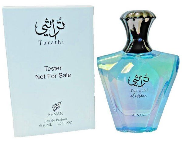 TURATHU ELECTRIC-AFNAN unisex cautivadora perteneciente familia olfativa Floral Frutal