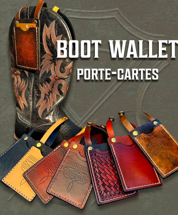 "BOOT WALLET" Porte cartes.