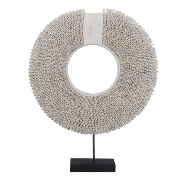 Decoratie Schelpenketting   Large Beige  - Pole to Pole