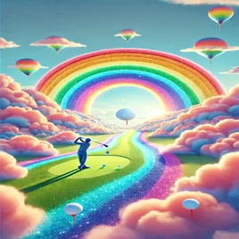 dall-e-2025-02-28-11-34-13-a-golf-course-set-on-a-vibrant-rainbow-arching-high-above-the-clouds-a-golfer-is-preparing-to-swing-with-the-fairways-made-of-shimmering-multicolo-standard.webp
