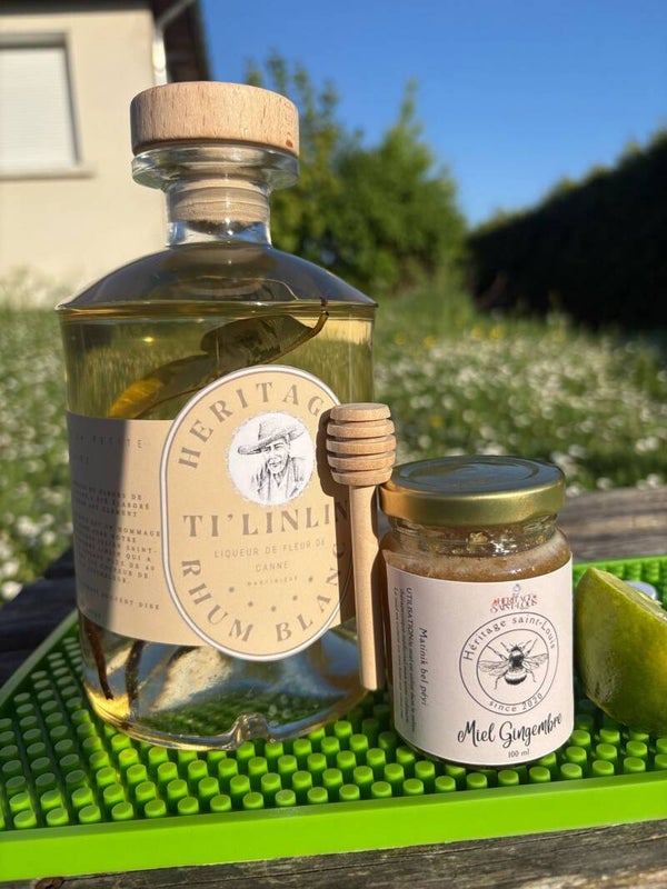 Liqueur Fleur de Canne Ti Linlin au Rhum Blanc Clément
