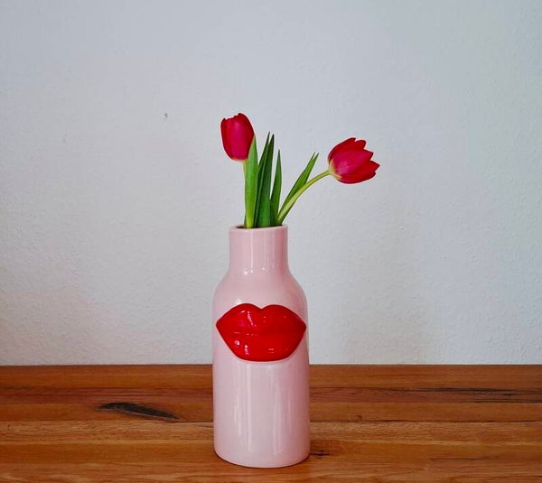 rice Vase Kussmund groß