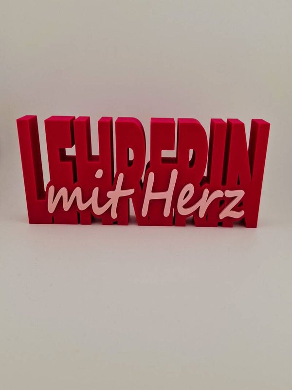 LEHRERIN mit Herz