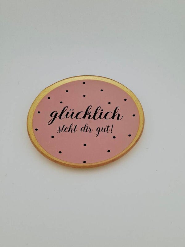 Schmuckteller Glücklich steht dir gut!