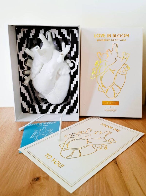 Vase Seletti Herz anatomisch