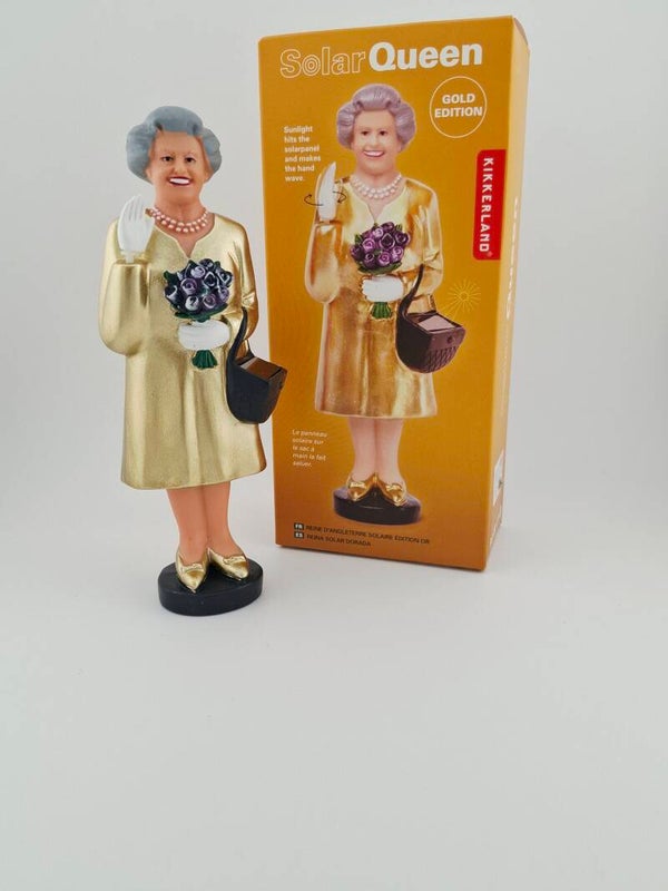 Kikkerland Solar Queen gold