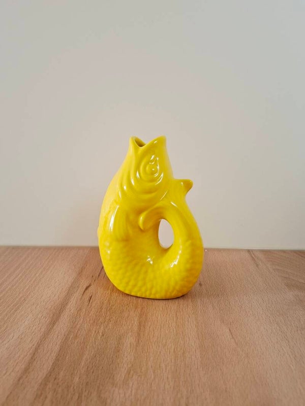 Vase Gift Company gelb Karaffe Monsieur Carafon XS