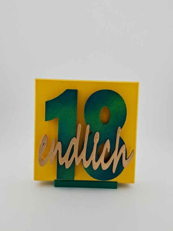 endlich 18