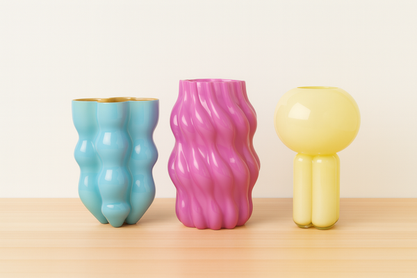 Vase rosa Lawrence Grey Home