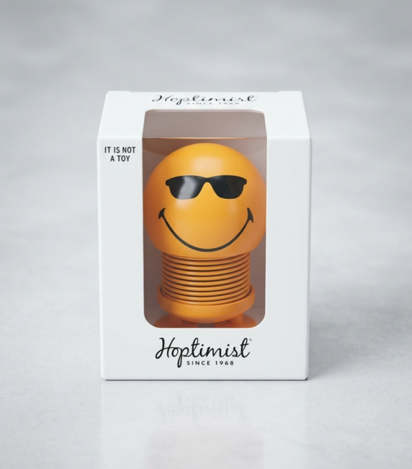 Hoptimist  Wackelfigur Smiley Cool Sonnenbrille