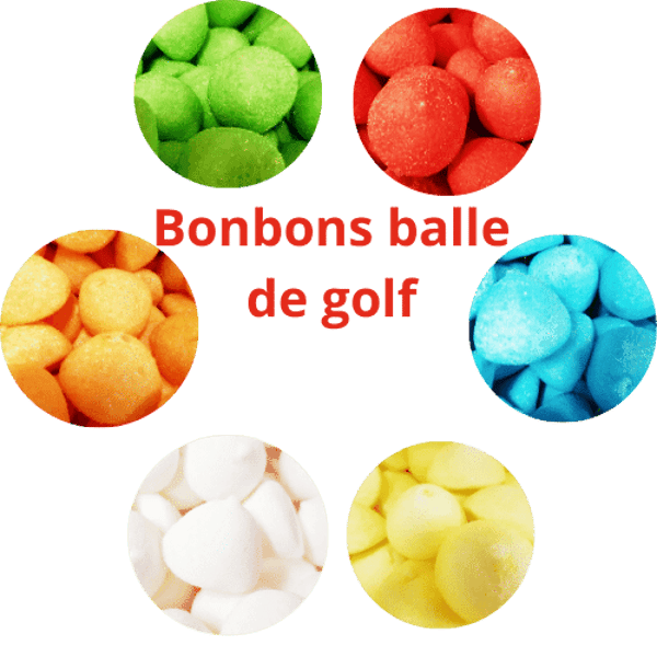 🏌️‍♂️ Balle de Golf – Guimauve Non Halal x10