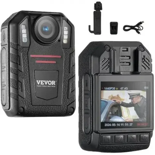 Vevor Caméra-Piéton 1440P