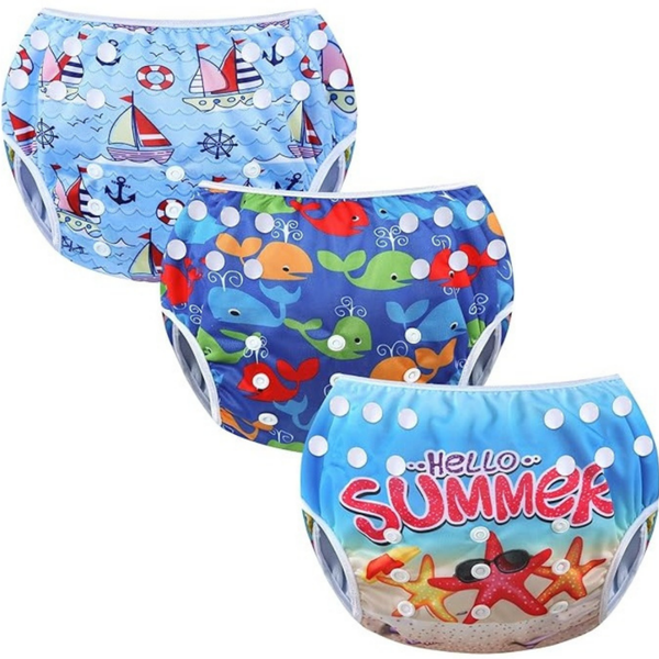 Kupače gačice za bebe : MIXIDON SwimNappy 02
