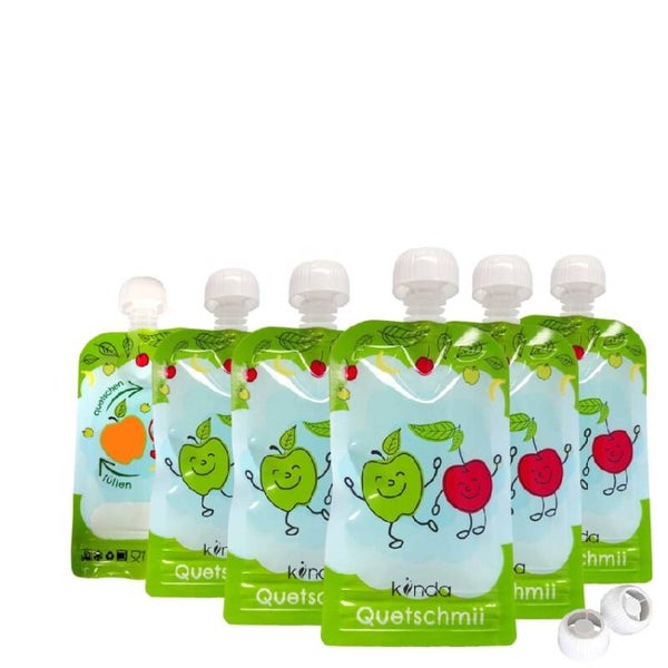 Pakiranje kašica za bebe : Kiinda SqueezeBags 01