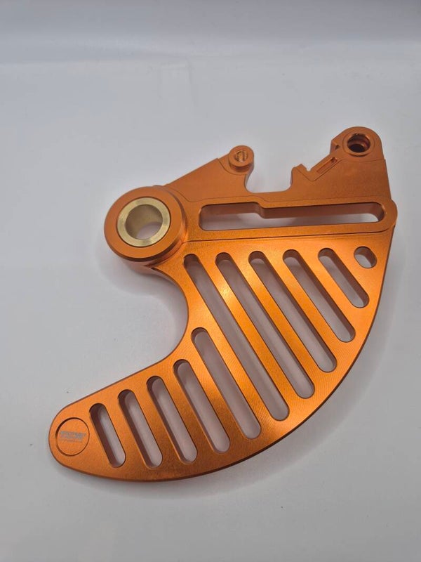 HARD ENDURO REAR BRAKE DISC GUARD BLACK