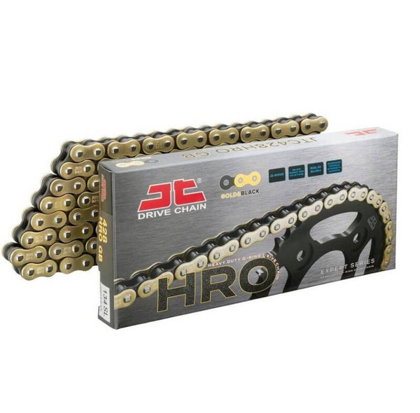 JT CHAIN 428 134L GOLD, O-RING