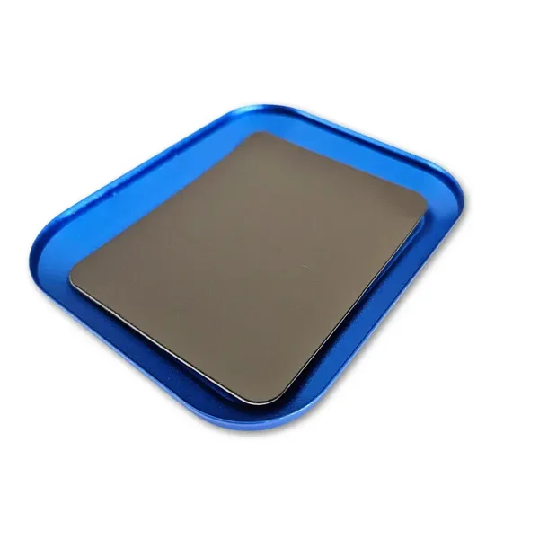 Magnetic Blue/Black Bolt/Nut/Screw Holder Tray