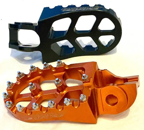 Wide Foot pegs black