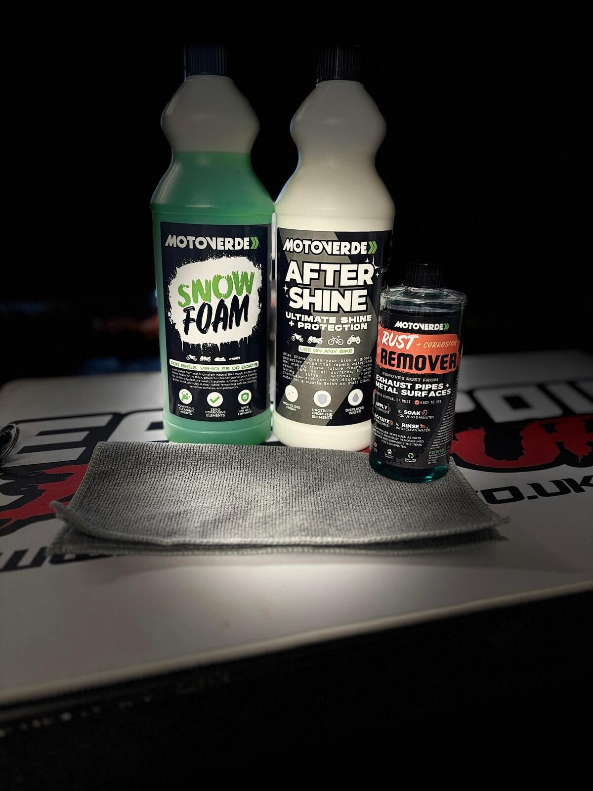 1L Snow foam + 1L after shine and rust remover