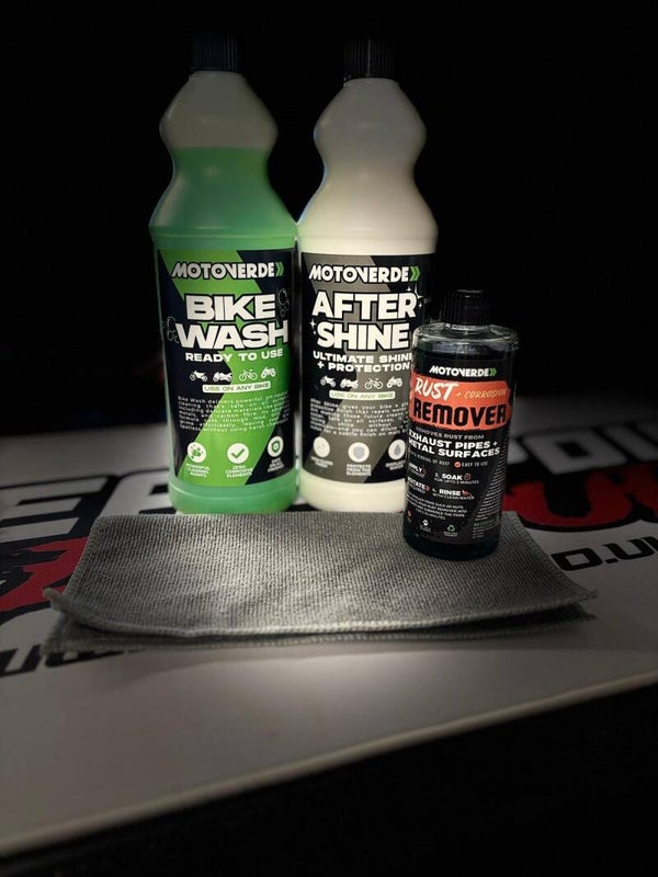 Motoverde bike cleaner 1L + 1L after shine and rust remover!!
