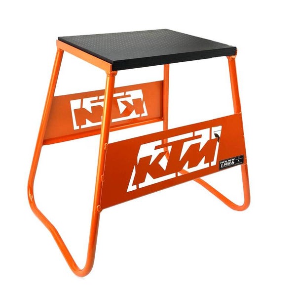 ORANGE KTM LOGO, MX LOGO STAND, SHOW ROOM STAND