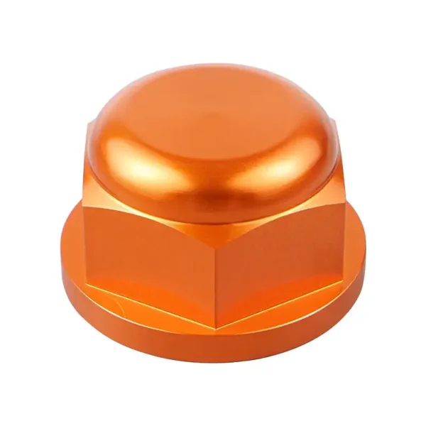 RFX Orange Rear Axle Nut M22 x 1.5 KTM/Hus/Gas MX >25 End >25