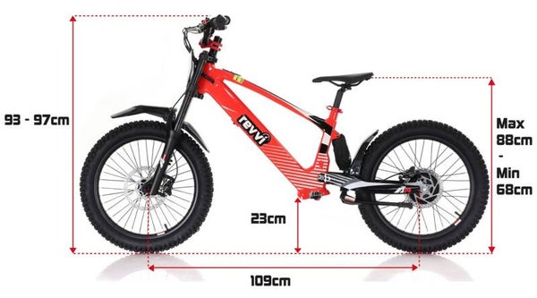 REVVI 20" KID'S ELECTRIC BIKE