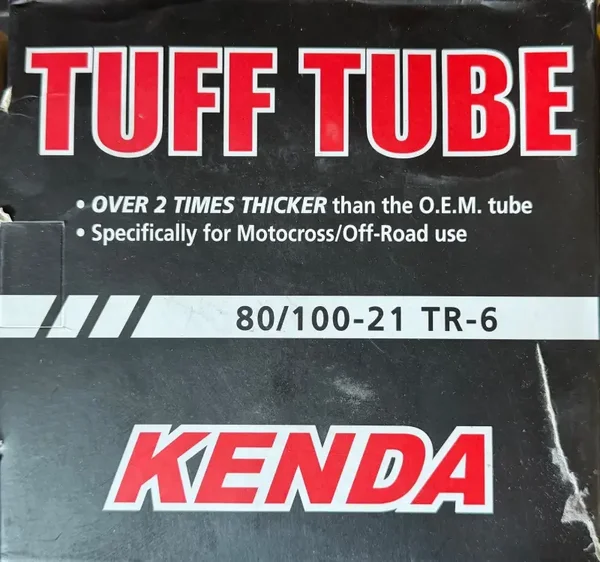 Kenda 80/100-21 Front Heavy Duty Inner Tube