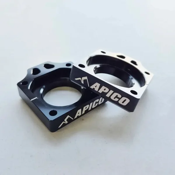 Apico - Axle Blocks - Triumph TF250X 24-26, TF450RC 25-26, TF250/450E 25-26