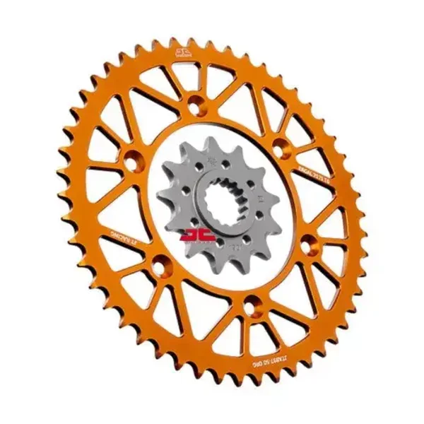 KTM FRONT & REAR JT ORANGE SPROCKET KIT T FRONT 52T REAR SXF350 2011 - 2024