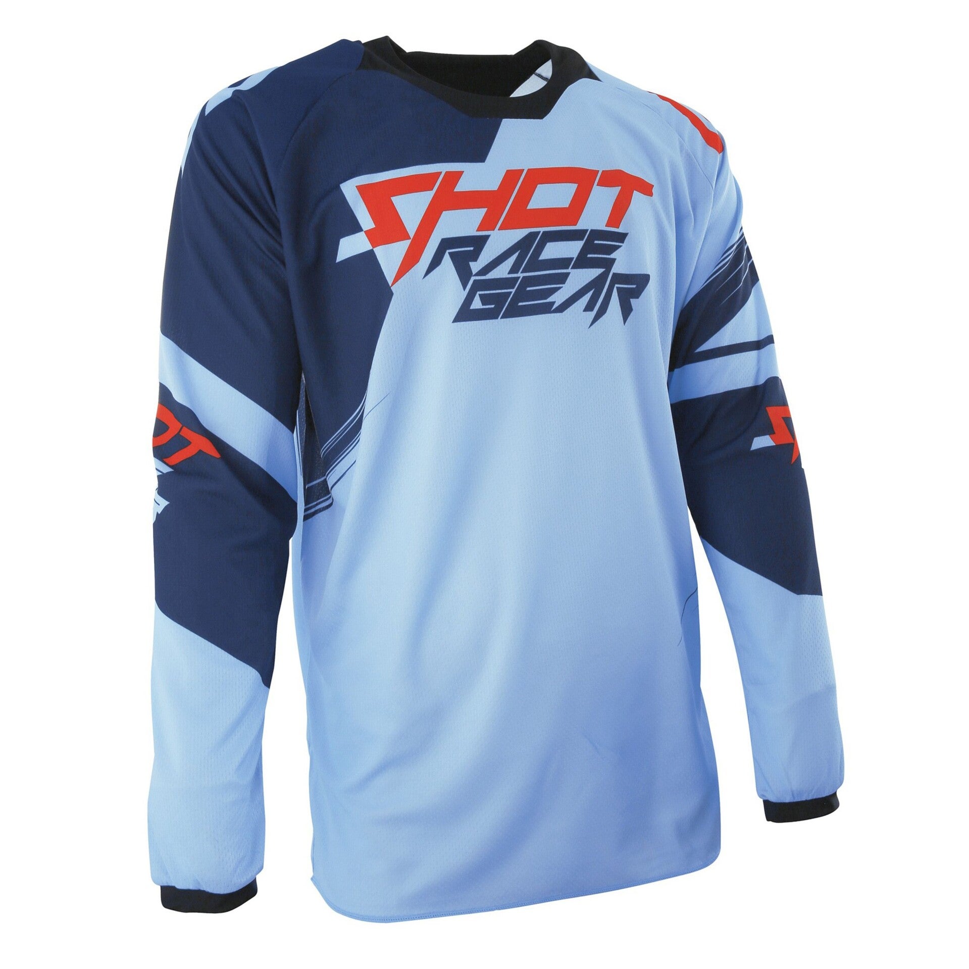 Shot Contact Claw Blue Adults Motocross Jersey - Medium