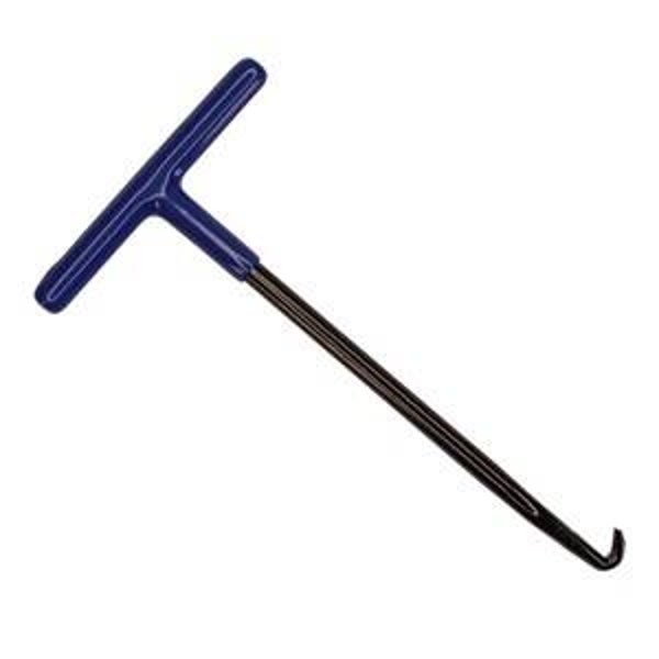 SPRING PULLER T-BAR 16CM BLUE HANDLE