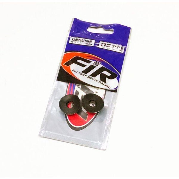 FIR TYRE AIR VALVE SEAL SET BLACK (2 PIECES)