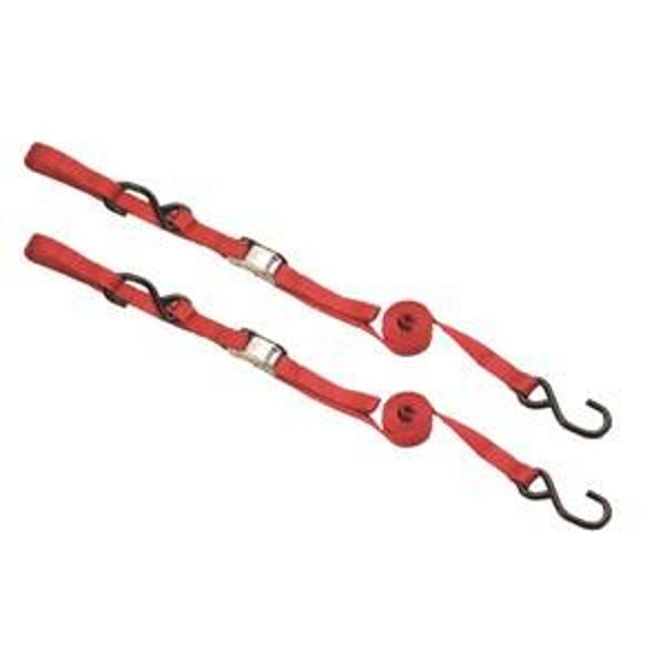 TIEDOWN R.LINE H.DUTY+XTRA LOOP HOOK TYPE - RED