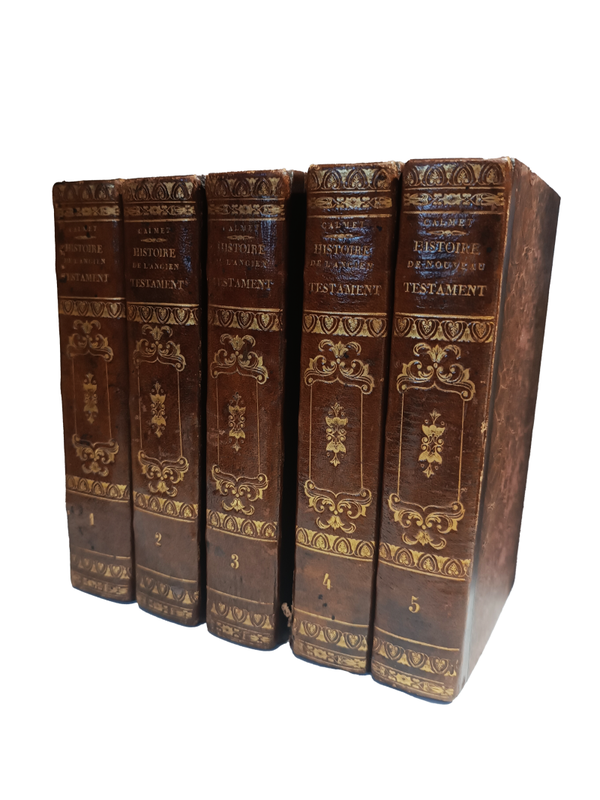 Histoire de l'Ancien Testament et du nouveau Testament et des Juifs- Calmet