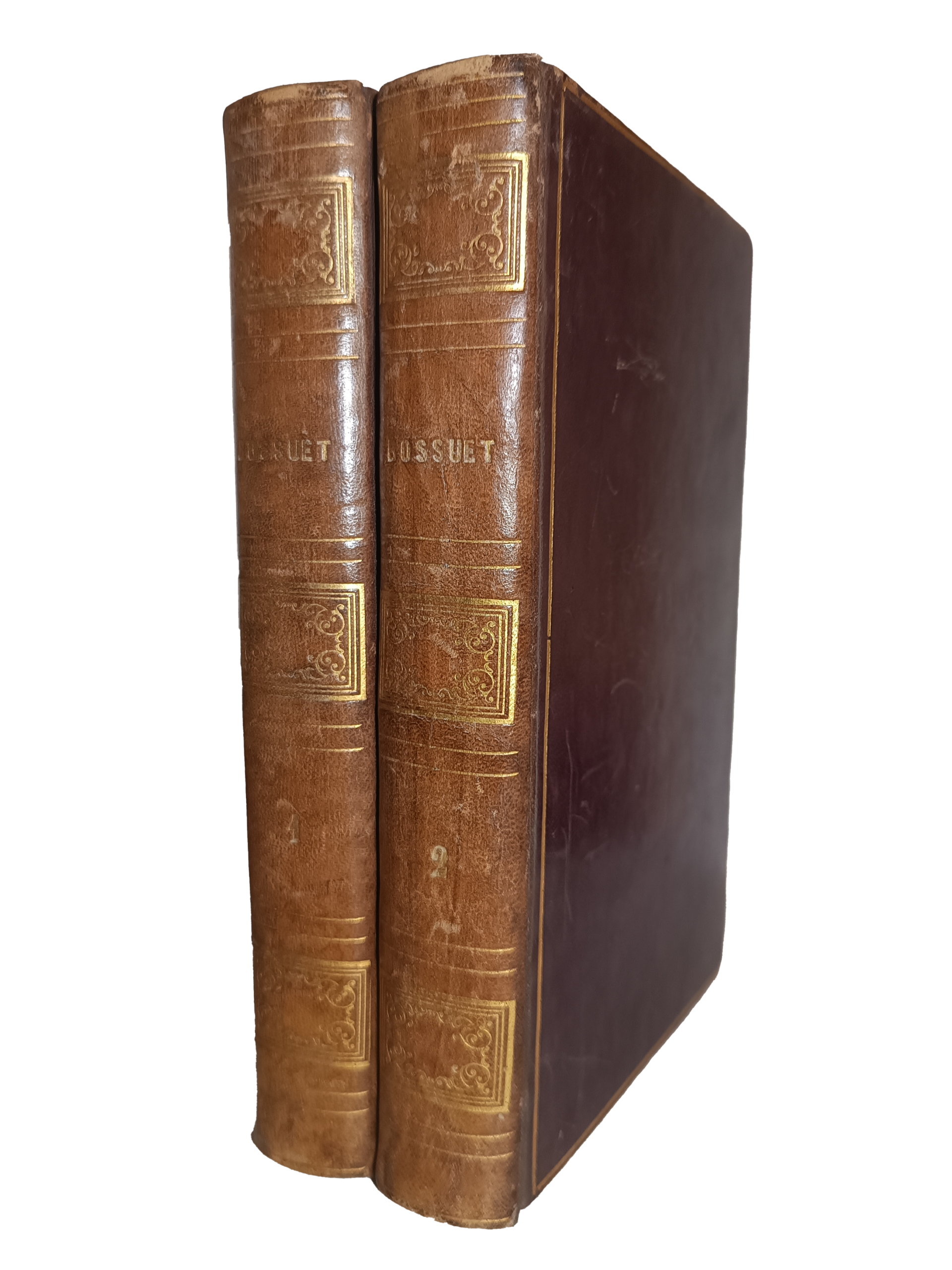 Chefs-d'œuvre oratoires de Bossuet en 2 tomes